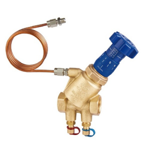 Клапан балансировочный автоматический 718LP 3/4" регулятор перепада давл. 5-30 кПа PN16 ВВ c имп. Трубк