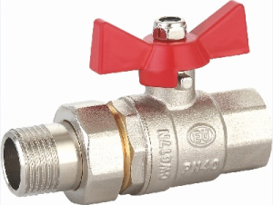 Кран шаровой с полусгоном (ручка-бабочка) 3/4" внутренняя - наружная резьба EU.ST1287040 34_k