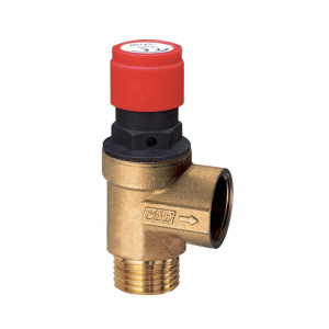 Клапан предохранительный 1/2" (НР-ВР), 2,5 бар