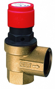 Клапан предохранительный 1/2 (ВР) X 3/4 (ВР) 6 бар