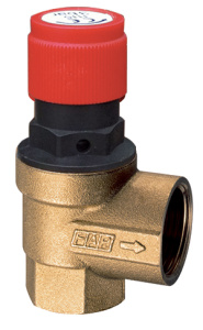 Клапан предохранительный 1/2' (ВР) X 3/4' (ВР) 8 бар