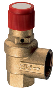 Клапан предохранительный автоматический 1/2"х1/2", ВР-ВР, 8 бар FAR