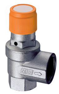 Клапан предохранительный автоматический 1/2(ВР)х3/4(ВР), 8 бар, 160 град. Solar FAR