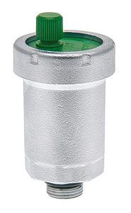 Воздухоотводчик GAISER 3/8", НР, автоматический, прямой, хромированный FAR