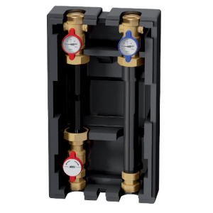 Группа быстрого монтажа 1 1/4", прямого действия в теплоизоляции, под насос 180 мм FAR