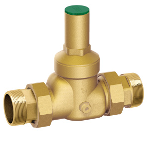 Редуктор латунный, 1/2", НР-НР, без манометра FAR