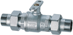 Кран шаровой 2-х ход., 3/4", НР-НР, зонный FAR