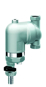 Фильтр с поворотным соединением, 3/4", ВР-ВР, 100 мкм, с магнитной вставкой, под манометр, Tmax: 95 °С, 25 бар FAR