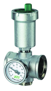 Узел 1", ВР, с автоматическим воздухоотводчиком, термометром и заглушкой FAR