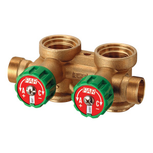 Коллектор регулирующий параллельный 3/4"лев.