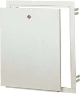 Стальная рамка с дверцей, замком, ножками