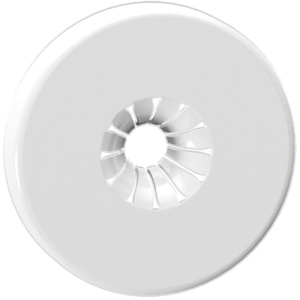 Розетка для вентиля, пласт. бел.глянцев.для труб _10_20 мм