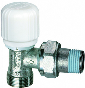 Вентиль термостатический угловой, 1/2", М24х19 (аналог FT 1611 C12) FAR