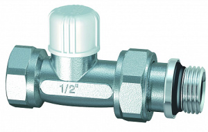 Вентиль запорный прямой, 1/2", ВР, EPDM (аналог FV 1400 12) FAR