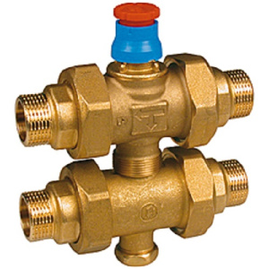 Кран шаровой 3-х ход., зональный вентильный, 3/4", управляемый приводами R473, R473M