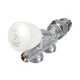 Узел термостатический 1/2" x 16, компактный для двухтр.систем со встр. отсечным клапаном.