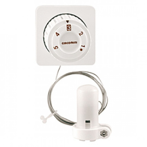 Термостатическая головка с выносной рукояткой-регулятором, с настройкой против замораживания, 5 м