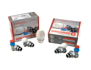 Комплект термостатический для отопительного прибора, 1/2” - угловой, термоголовка R470, термост.кл. R401TG, отсечн.кл.