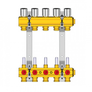 Комплект коллекторов для комплектации смесительного узла R557R-1, 1" x 3/4"E /5