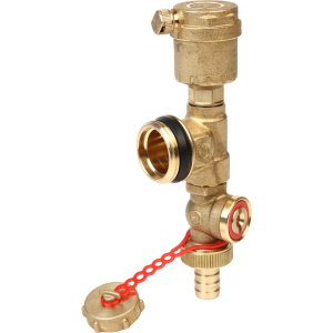 Конечный элемент коллектора 1", для воздухоудаления и слива/наполнения системы