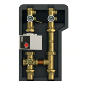Смесительная насосная группа быстрого монтажа, 1"1/2 x 1", со смес.клапаном R296, без насоса, в сбор