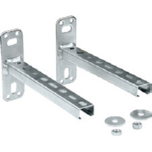 Пара кронштейнов для настенного монтажа котельного коллектора R586SEP, с шайбами и гайками М8