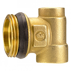 Конечный элемент коллектора с герметичной прокладкой, 1" x 1/2" x 3/8"