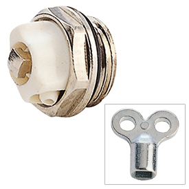 Воздухоотводчик ручной для радиаторов 1/2"