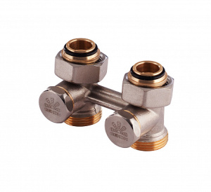 Узел Н-образный, прямой, для 2-трубных систем, 3/4"E Gekon