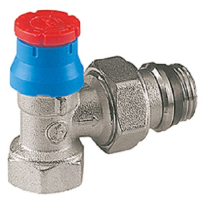 Клапан угловой термостатический R401TG, 3/4", отвод без герметичной прокладки, хромированный