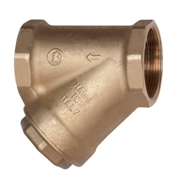 Фильтр косой сетчатый, 1/2", нехромированный