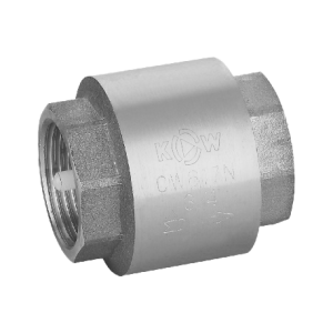 Клапан обратный с латунным золотником 3/4", никелированный Kromwell