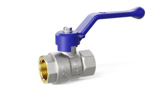 Кран шаровой латунный кислородный LD Pride Oxygen 40.15.В-В.Р GAS