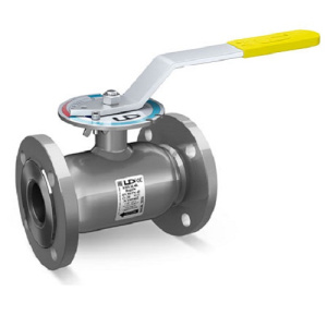Кран шаровой стальной LD КШ.Ц.Ф.Regula 040.040.02, DN 40, PN 40, фланцевый, регулирующий