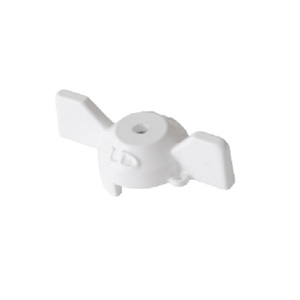 Рукоятка "Бабочка" (Белая) LD Pride для DN 15, 20