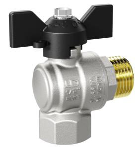 Кран шаровой латунный LD Pride 47.20.В-Н.У.Б