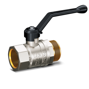 Кран шаровой латунный LD Pride 47.32.В-Н.Р Ду 32 Ру 25 рычаг - ЗАМЕНА НА LD 47.122.1.32.M02