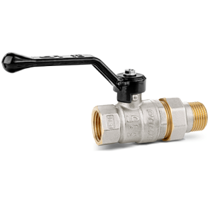 Кран шаровой латунный LD Pride 47.32.В-ГШ.Р, американка, ручка-рычаг, 1 1/4 - ЗАМЕНА НА LD 47.142.1.32.M02