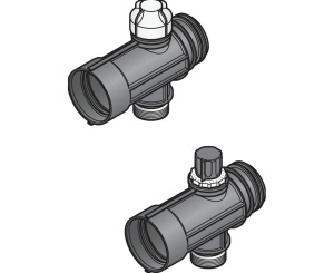 Сегмент коллектора Magna 1 1/2" с клапаном, ответвление G3/4"НР Евроконус '1И
