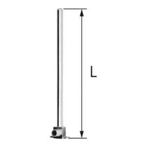 Отвод с трубкой L=300 мм, ф18х2 KAN
