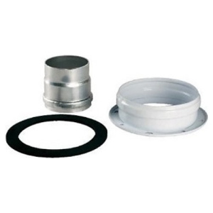 Штуцер соединительный для вертикального коаксиального дымохода, ф80/125 мм Ferroli