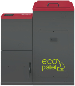 Котел пеллетный напольный двухконтурный 20 кВт KRP_20А Kiturami