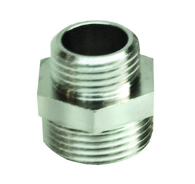 Ниппель 3/4"х1/2", НР-НР, никелированный APE