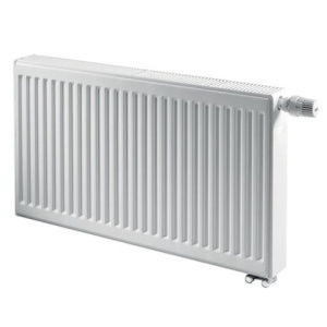 Радиатор стальной панельный Gekon Ventil Compact 11-500-0800, подкл нижнее правое, RAL 9016 глянцевый