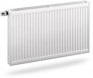 Радиатор стальной панельный EVRA Ventil Compact 11-500-1800, подкл нижнее правое, RAL 9016 глянцевый