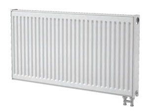 Радиатор стальной панельный Gekon Ventil Compact 21-500-1000, подкл нижнее правое, RAL 9016 глянцевый