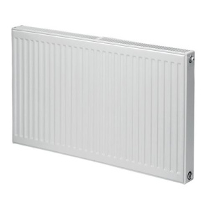 Радиатор стальной панельный Gekon Compact 22-300-0500, подкл боковое, RAL 9016 глянцевый