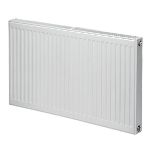 Радиатор стальной панельный Gekon Compact 22-500-0800, подкл боковое, RAL 9016 глянцевый