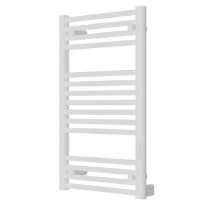 Полотенцесушитель бытовой электрический D-LINE DL-080-50-W, RAL 9016 мощность 160 Вт, Rifar