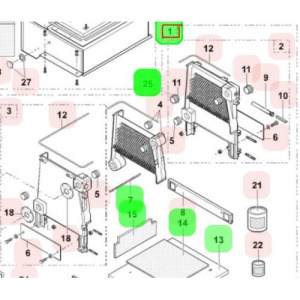 Газовая линия DTG 230-13 Eco.Nox (зч.85025587)